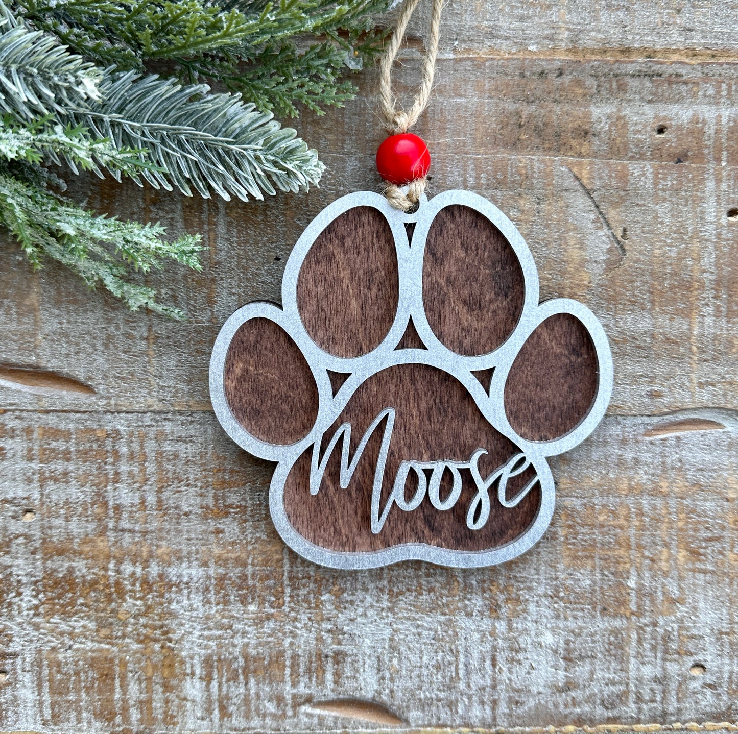 Paw Stocking Tag