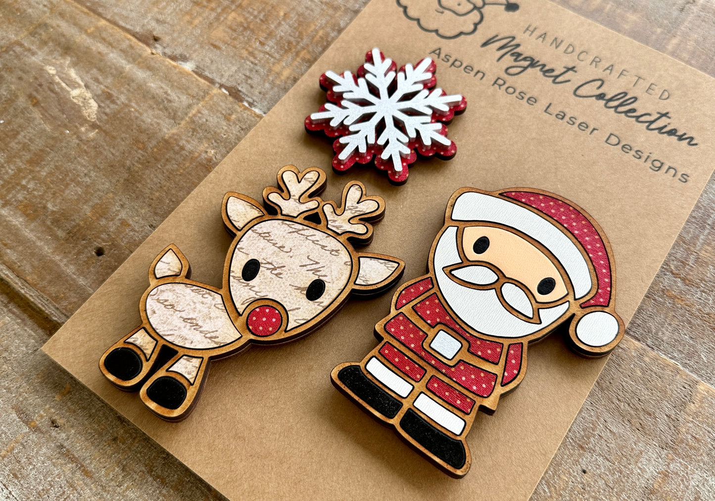 Santa Magnets