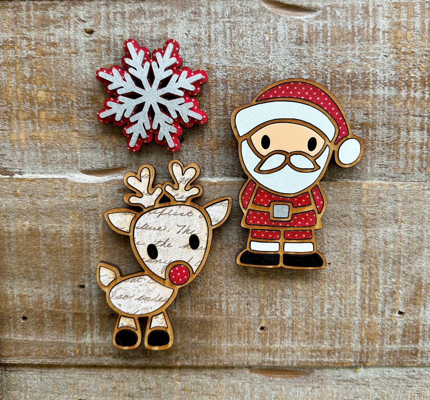 Santa Magnets