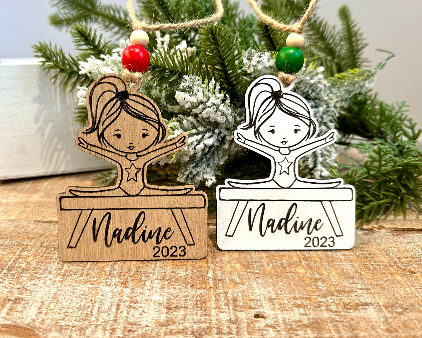 Gymnast Ornament