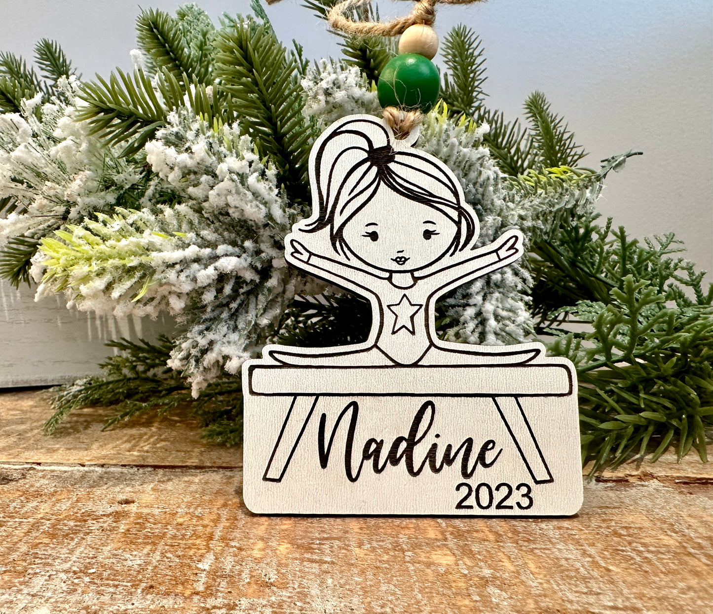 Gymnast Ornament