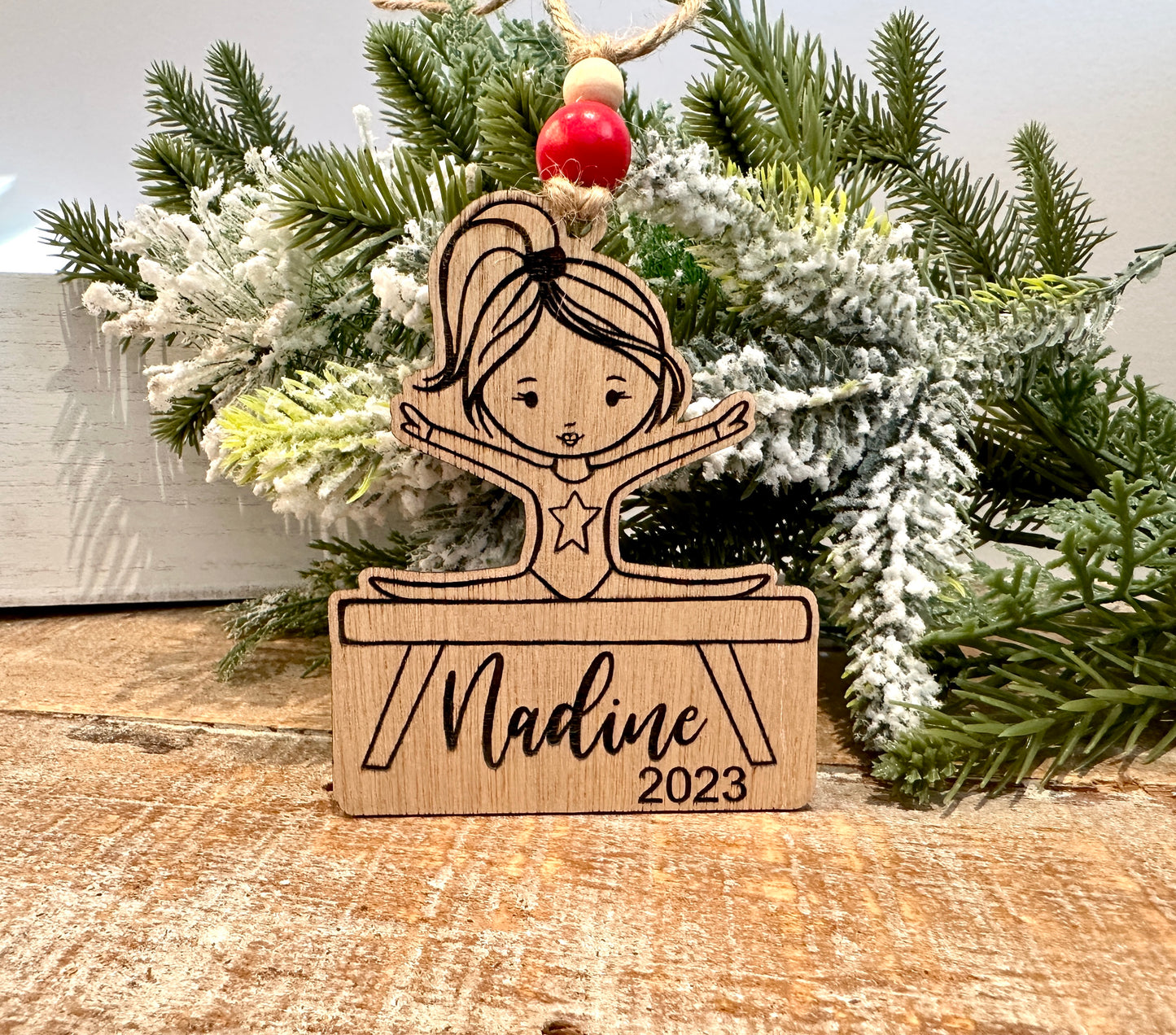 Gymnast Ornament