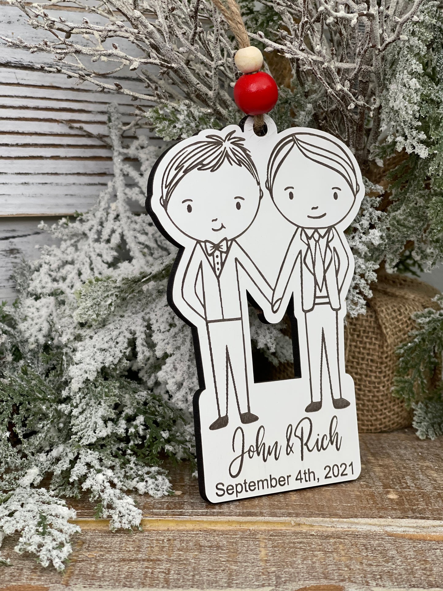 Grooms Ornament
