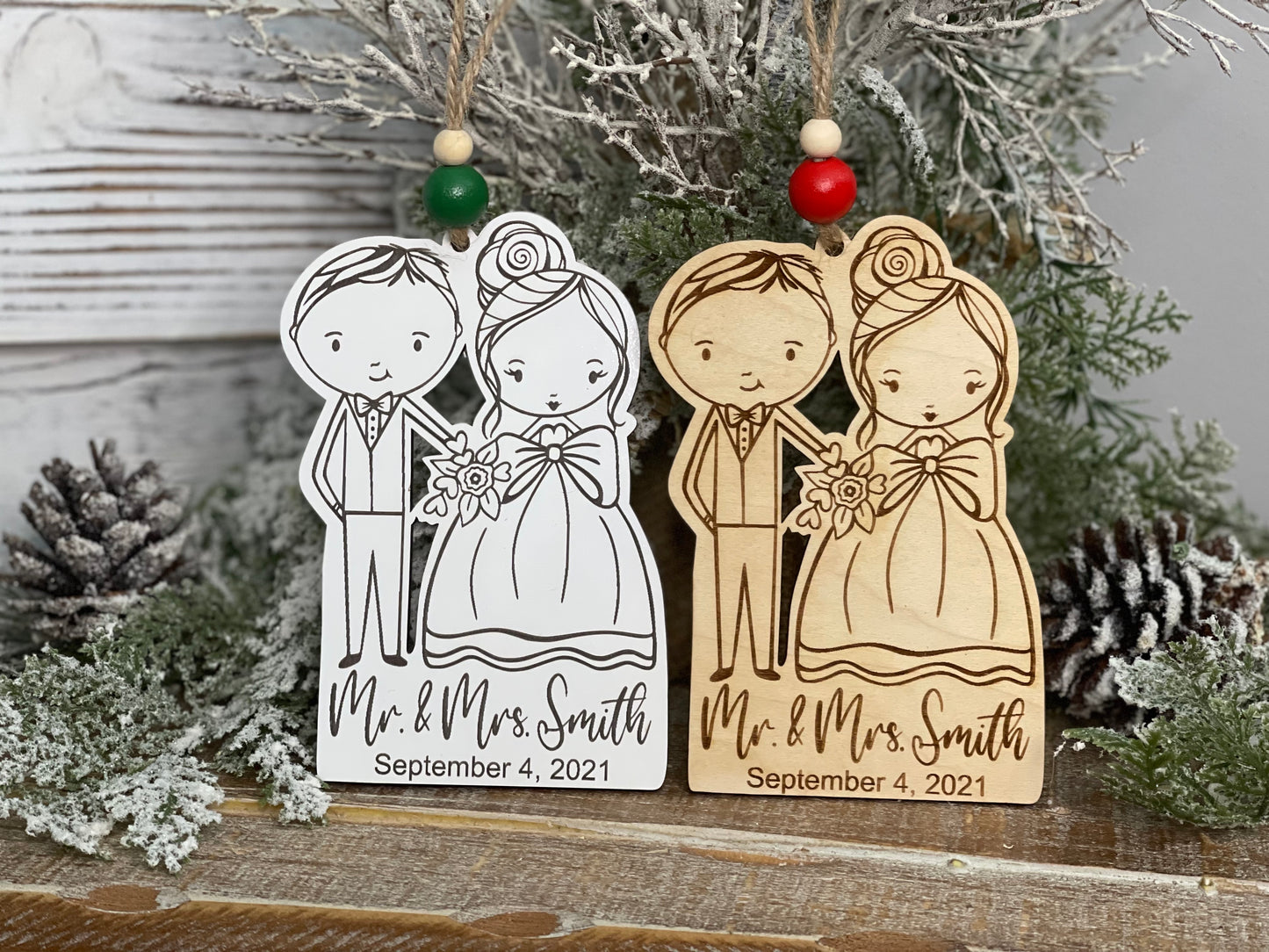 Bride & Groom Ornament