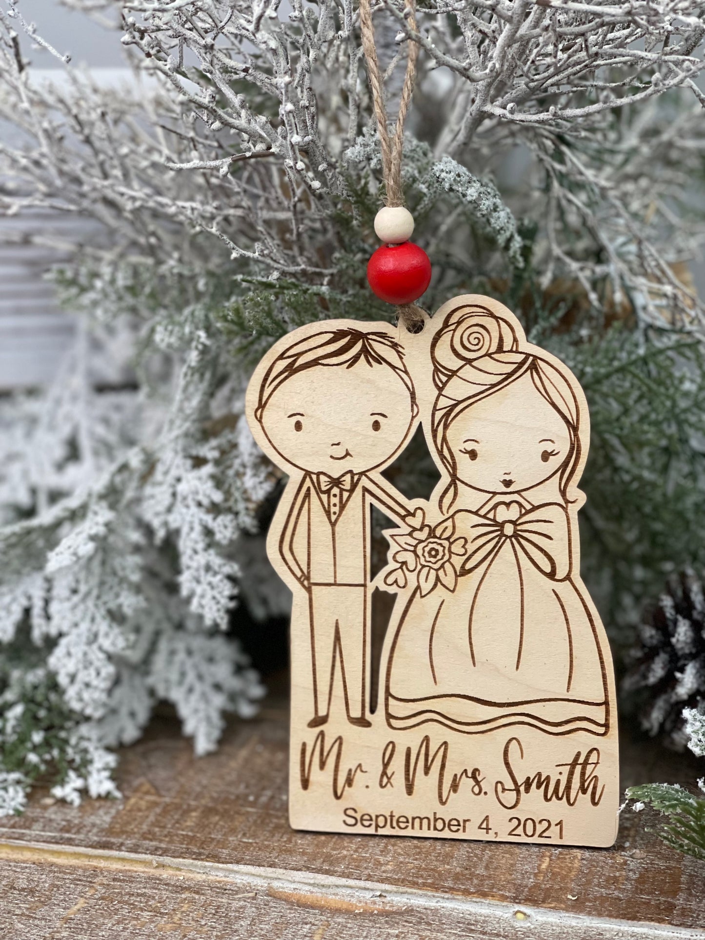 Bride & Groom Ornament