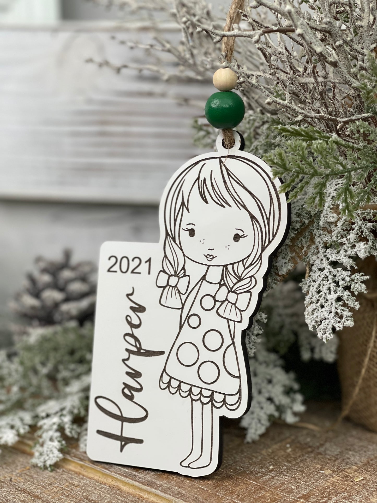Girl Ornament
