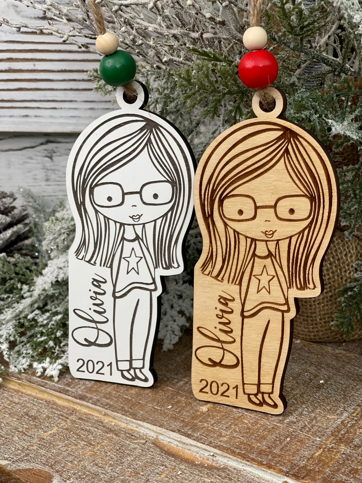 Girl Ornament
