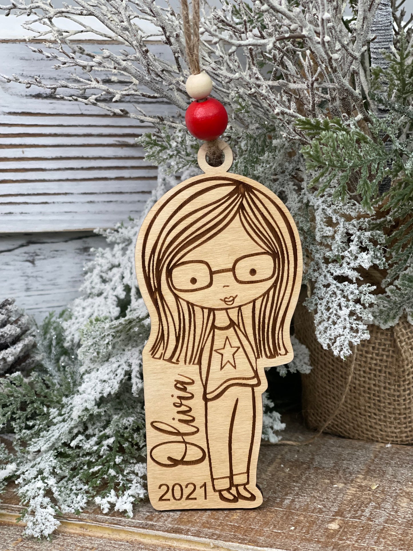 Girl Ornament