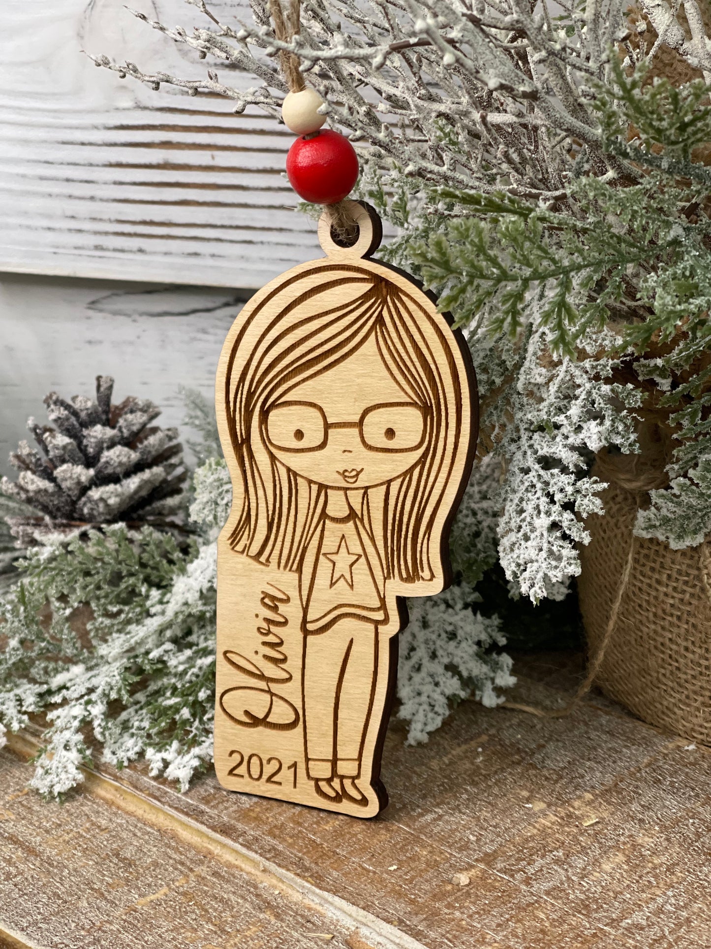 Girl Ornament