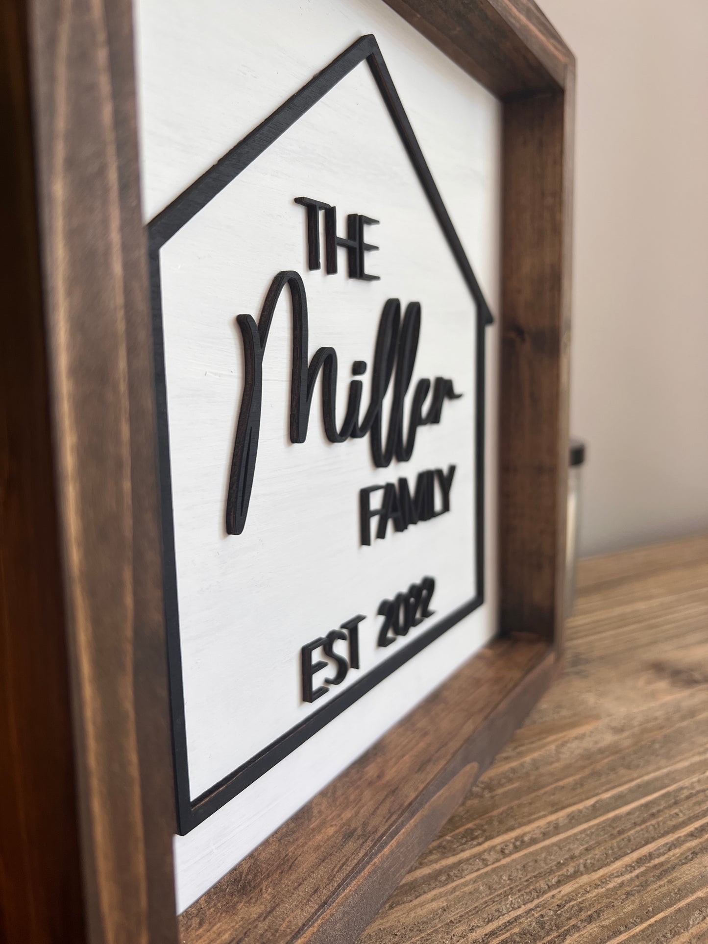 Family Home Sign