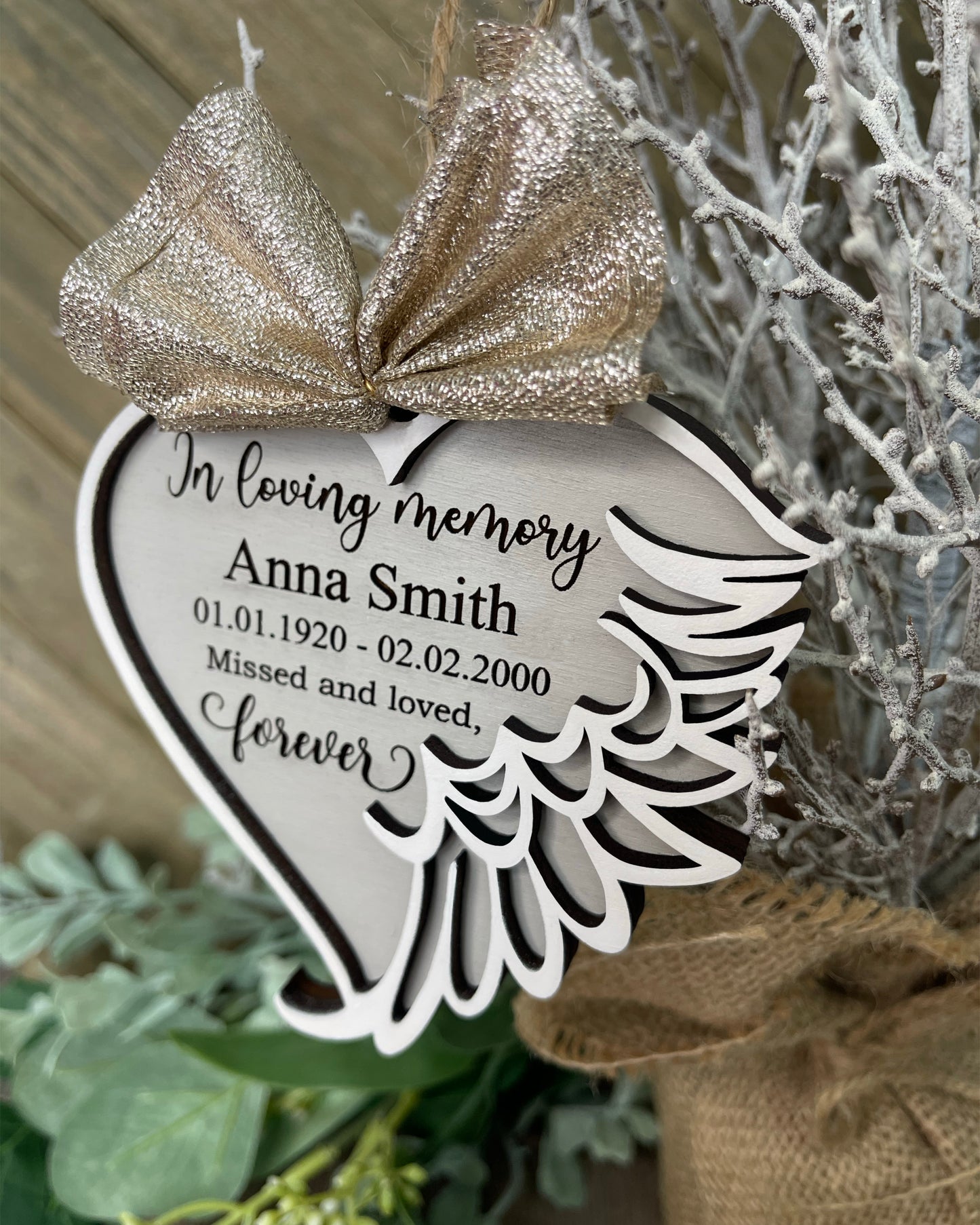 Custom Memorial Ornament