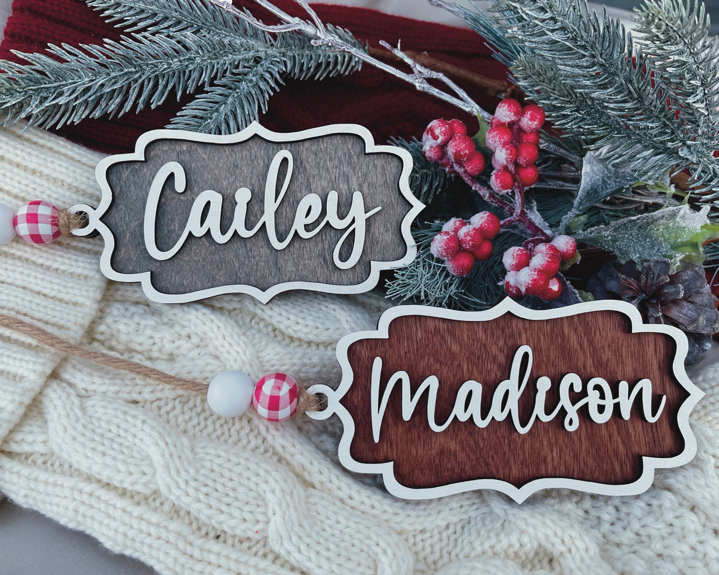 Simple Stocking Tag