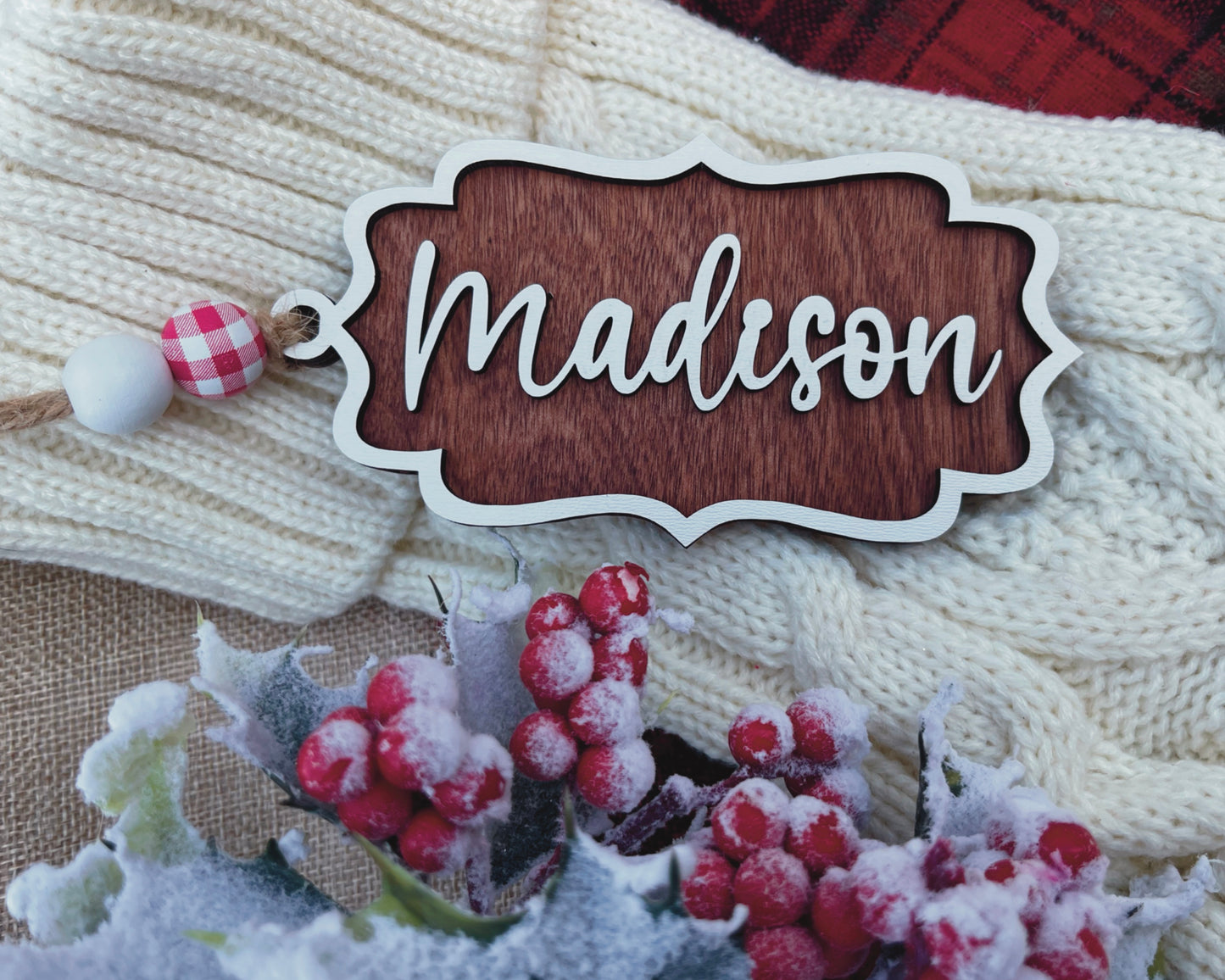 Simple Stocking Tag