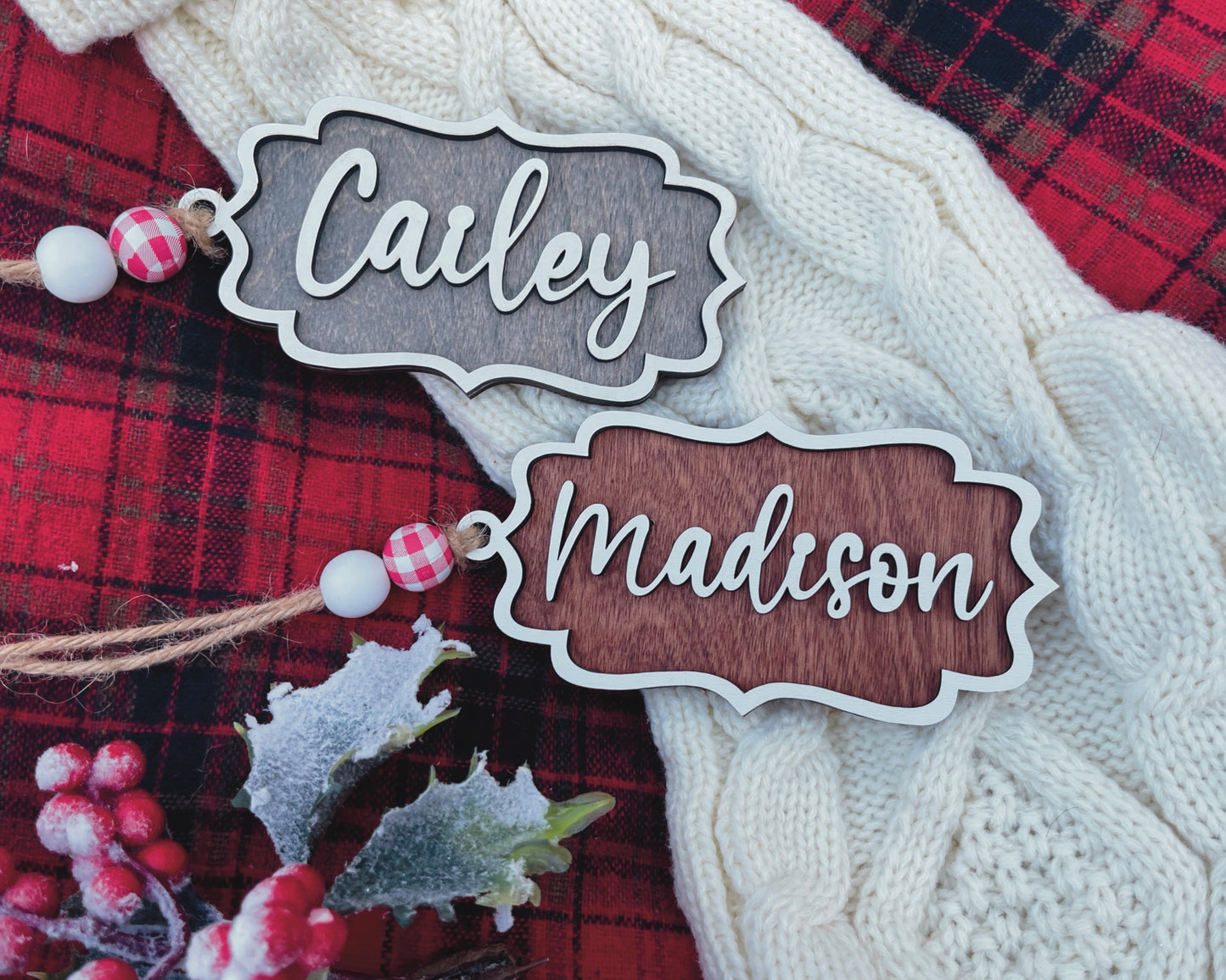 Simple Stocking Tag