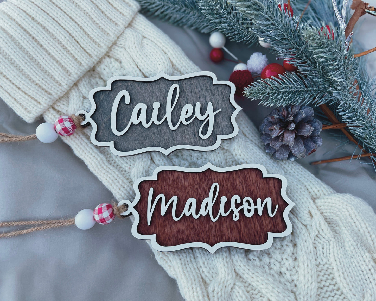 Simple Stocking Tag