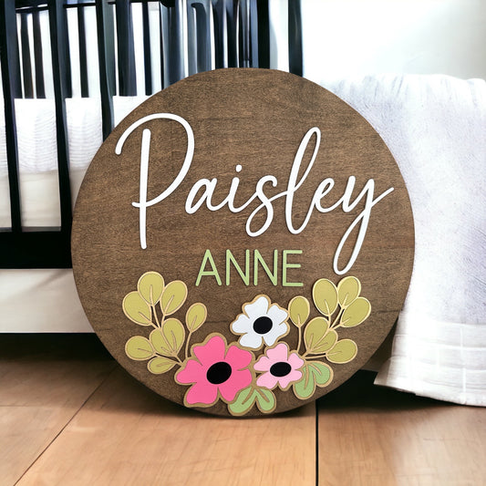 Poppy Nursery Sign