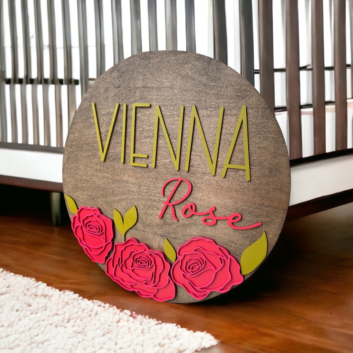 Rose Nursery Sign