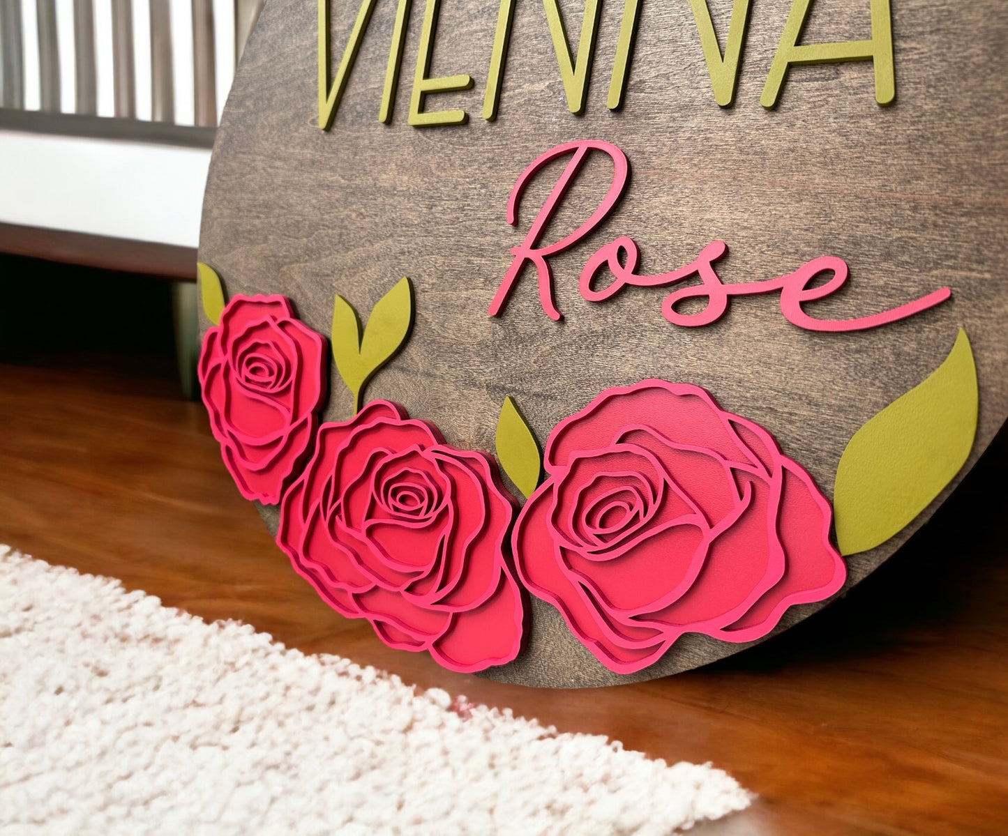 Rose Nursery Sign