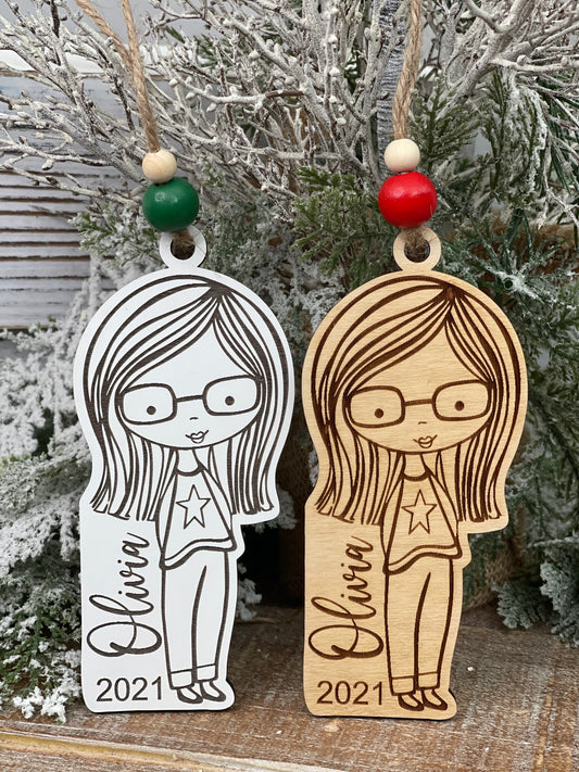 Girl Ornament