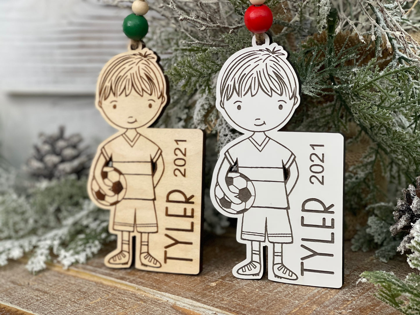 Soccer Boy Ornament