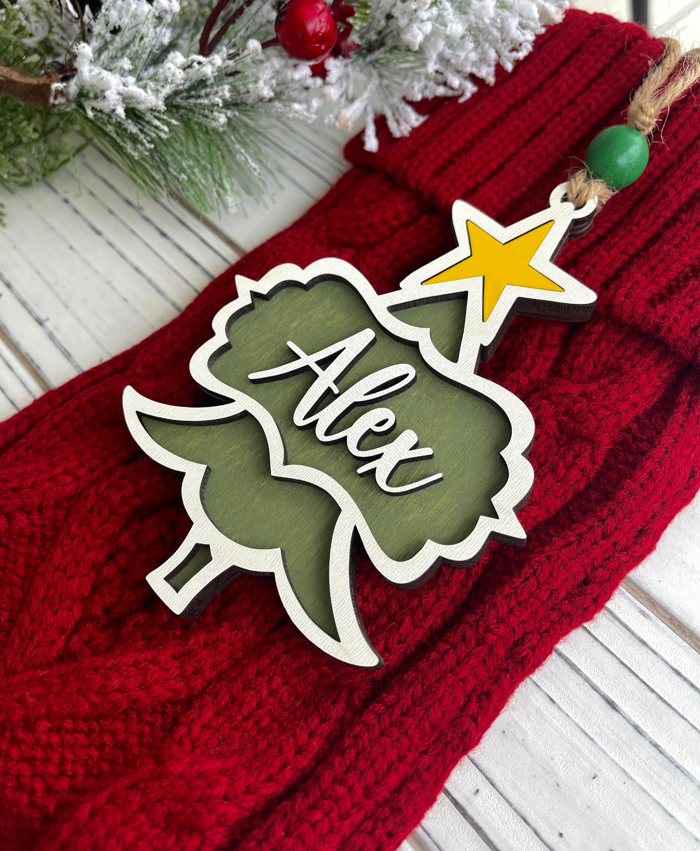 Christmas Tree Tag