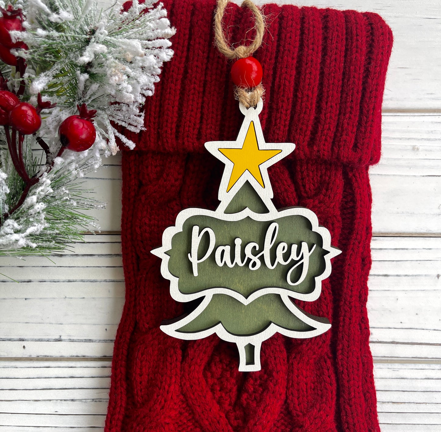 Christmas Tree Tag